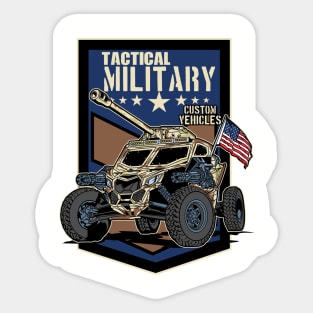 MILITARY CUSTOM VEHICLES Sticker